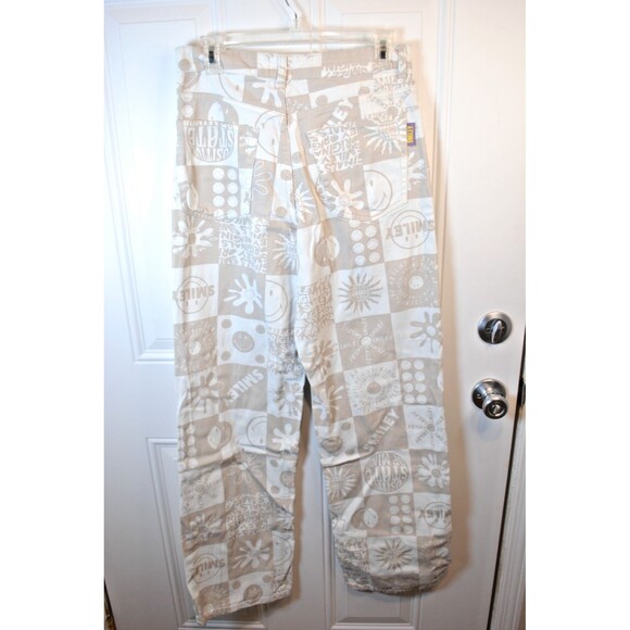 H&M Smiley Jeans Womens Size 4 Wide Leg Straight 29X32 Casual Denim - Picture 5 of 6